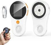 Hailoyearn Magnifying Glass, 500x Fixed Magnification Microscope Portable Handheld Digital Electron Microscope, 8 LED for Circuit Repair, Coin Collecting, Jewelry (White)