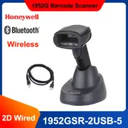 Honeywell 1952GSR-2USB-5 2D Wireless Bluetooth Imaging Barcode Scanner w/ Stand
