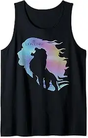 [Disney] The Lion King Mufasa Simba Galaxy Silhouette Tank Top