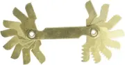 IRWIN 16 LEAF METRIC THREAD GAUGE HANSON HAN12016