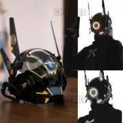 Nightclub Bar Mask LED Light Helmet Cosplay Stage Catwalk Technology Masks Props