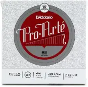 D'Addario J59 Pro-Arte Cello String Set - 4/4 Size, Medium Tension