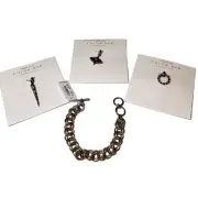 Kendra Scott Evil Eye Double Link Bracelet with Charms VINTAGE GOLD / One Size