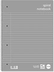 Rhino Everyday A4 Ruled Margin Spiral Soft Cover Notebook 140 Pages - Pack of 5