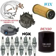 Tune Up Kit Filters Cap Wire Spark Plugs For CHEVY C30 V8 7.4L; W/ Federal 1986