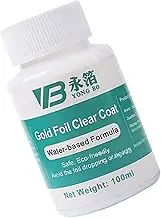 Eco-Friendly Gilding Glue Gold Leaf Foil for Stunning Environmental Arts and Crafts, Water, 100ml
