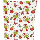Funny Christmas Grinchmas Monster Soft Blanket Bed Sofa Throw