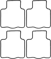 WOODEY 92055-1426 Carburetor Float Bowl Gasket for K&awasaki ZX750 for Ninja ZX-7R ZX900 for Ninja ZX-9R ZX1000 ZX-10 ZZR100 ZZR1200