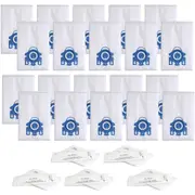 Replacement Airclean GN 3D Bag for S2, S5, S8, Classic C1, C2, C3 Series Canister Vacuum Cleaner Du