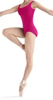 Bloch Faire Microlux Tank Leotard Berry Pink L5605 Woman Medium / Long ML