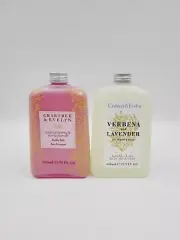 Crabtree & Evelyn Midnight Berry Pomegranate & Verbena Lavender Bubble Bath Set