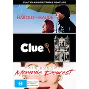 Cult Classic Triple (Harold & Maude/Clue/Mommy Dearest)
