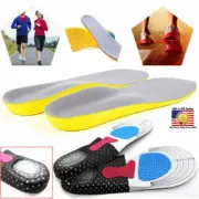 WORK BOOTS ORTHOTIC FOOT ARCH HEEL SUPPORT SHOE INSERTS MASSAGING GEL INSOLES US