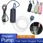 Aquarium Mini Air Pump Fish Tank USB Oxygen Aerator Ultra Silent Saving Energy