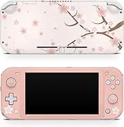 Tacky design sakura skin for Nintendo switch lite Skin, Beige switch lite stickers Vinyl 3m decal Cute Full wrap cover