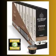 80x Grinders Crema Coffee Pods Caffitaly Machine Capsules Espresso Australia