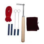 Portable Tuner Mute Kit Tool Box Piano Tuning Rod Tool Kit Mute Hammer DIY5680