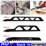 240-455mm Reciprocating Saw Blade Saber Tungsten Carbide For Brick Concrete AU