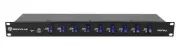 Rockville RDF9U 1U 15A Rack Mount DJ Pro Audio Power Supply Strip w/USB Charging