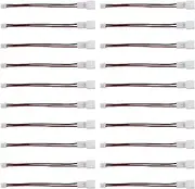 SING F LTD 20Pcs 2 PIN Battery Connector Plug, Micro JST 1.25SH Female to JST-PH 2.0 Male for RC Battery Charger Board