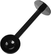 Mipcase Coffee Scoop Tamper Plastic Espresso Measuring Spoon for Ground Coffee Loose Tea Efficient Coffee Preparation Tool for Consistent Brewing Simplified Coffee Making