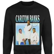 CARLTON BANKS Homage Sweatshirt CrewneckHoodie sweatshirt
