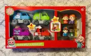CoComelon Deluxe Build-A-Vehicle Set JJ Vehicles & Figures Kids Toy 18M+ NEW