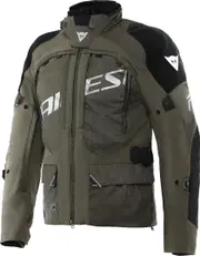 Dainese Springbok 3L Absoluteshell Motorcycle Textile Jacket, green, Size 48 for Men