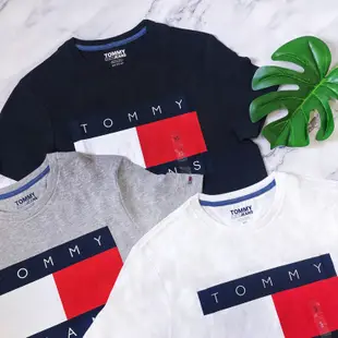 『現貨』Tommy Hilfiger 經典大logo 經典款 湯米 短T 短袖T恤 男生衣著 情侶款 穿搭 夏天 季節