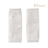 在飛比找momo購物網優惠-【10mois】銀河星彩六層紗揹巾口水巾