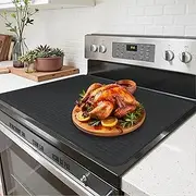 Stove Top Covers for Electric Stove, Silicone Stove Mat For Glass Top Stove Cover Protector, Induction Cooktop Protector, Heat Resistant Flat Top Stove Cover For Extra Kitchen Space, Dish Drying Mat