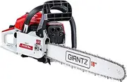 Giantz Chainsaw, 45cc Petrol Hand Power Chainsaws Chain Saw Home Garden Farm Tree Gear, with 2 Stroke Engine 18” Bar Cover Auto-throttle Locking E-Start