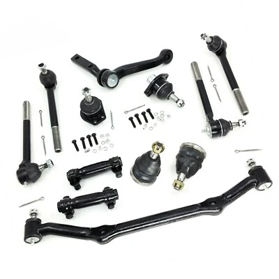 （12） Complete Front Suspension Tie Rod Kit for 1996-2005 Chevrolet Blazer 2WD (for: Chevrolet)