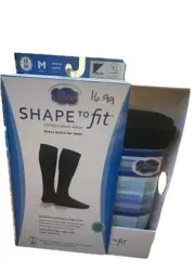 NIB Dr Comfort Dress Socks Men Size XL Compression Shape to Fit