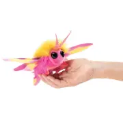 Mini Rosy Maple Moth Finger Puppet Interactive Toy for Kids and Collectors