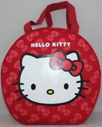 在飛比找Yahoo!奇摩拍賣優惠-Hello Kitty 圓形手提袋 餐袋 大的 便當袋 購物