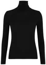 Agolde Pascale Stretch-jersey top - Black - S (UK8-10 / S) S (UK8-10 / S)