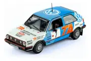 WRC Volkswagen Golf GTI 1986 Eriksson Rare Rally Diecast Car 1:43 + Magazine