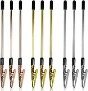 9 PCS Bracelet Helper Tool, Hand Bracelet Clasps and Closures Fastener Fastening and Hooking Tools for Necklace Bracelet Watch Clasps Zippers Portable Bracelet Fastening Aids (gold, silver, rose gold)