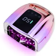 Catzon UV LED Nail Lamp Automatic Sensor Gel Nail Dryer for Home Salon DIY Manicure-Purple