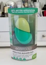 New * EcoTools * Perfecting Blending Duo * Ecofoam 2 Makeup Blender Sponges