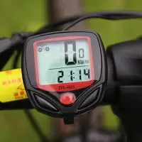 在飛比找樂天市場購物網優惠-自行車碼表中文夜光防水里程表測速器騎行公路山地車速度表