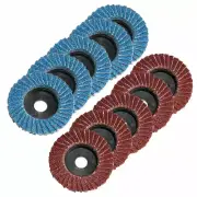 FPPO 2 10PCS Grinding Wheel Flap Discs for 2-inch Mini Air Angle Grinder, For Me