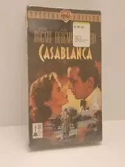 Factory Sealed Casablanca Humphrey Bogart Bergman VHS Brand New