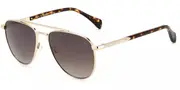 Rag & Bone RNB1044/G/S Asian Fit DM2/HA Women’s Sunglasses Gold Size 55