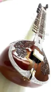 RAVI SHANKAR STYLE CONCERT SITAR | Tun Wood | Pro Sound | Fiber Box + Strings