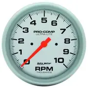 Autometer Ultra Lite Tachometer In Dash - 10,000 RPM, 5 Inch, AU4498