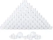 80 PCS Empty Plastic Cosmetic Jars, Sample Containers Pots Bottles with Lids Bea