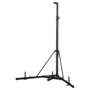 Heavy Duty Punching Bag Frame Boxing Fitness Stand Steel Adjustable Height