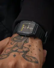 [CASIO] Casio Aw48he-1a Watch Black/gold - Size ONE ONE Black/Gold